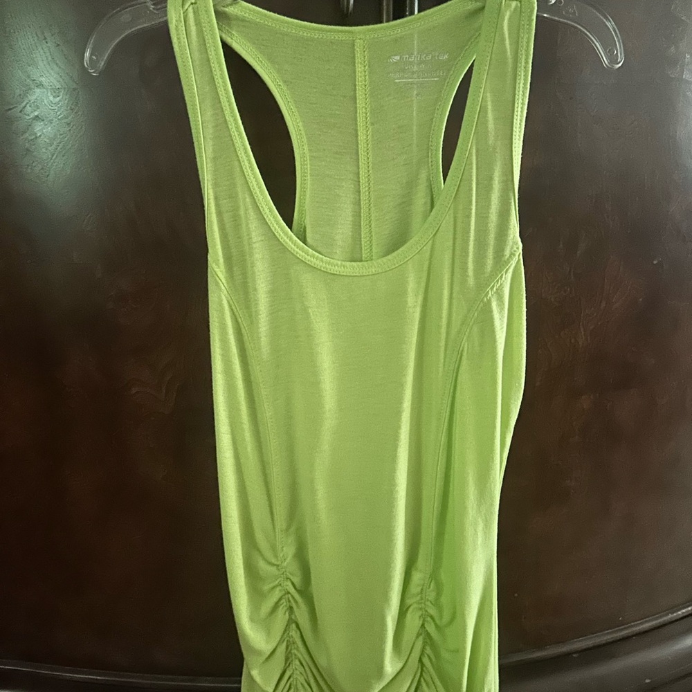 Women's Lime Green Tank Top